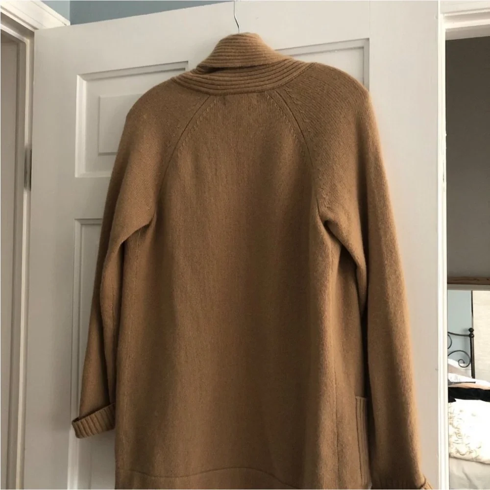 Banana Republic Cashmere Tan Open Front Cardigan - Picture 2 of 4